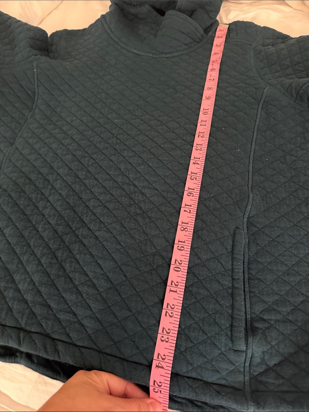 Duluth Trading Co Quilted pullover hoodie - Picture 7 of 7